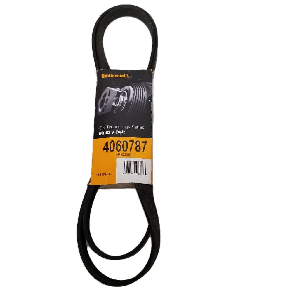 Continental Multi V-Belt 4060787 6PK2000 Serpentine Drive Belt Auto Parts